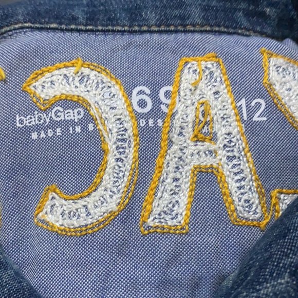 Baby Gap ❤️ Kid's Blue Outwear Jean Jacket - Size (S)  (PRE-LOVED) - Picture 6 of 6